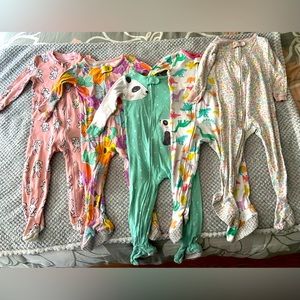 18mo 5 Baby Pajamas Bundle - Carters and Little Me